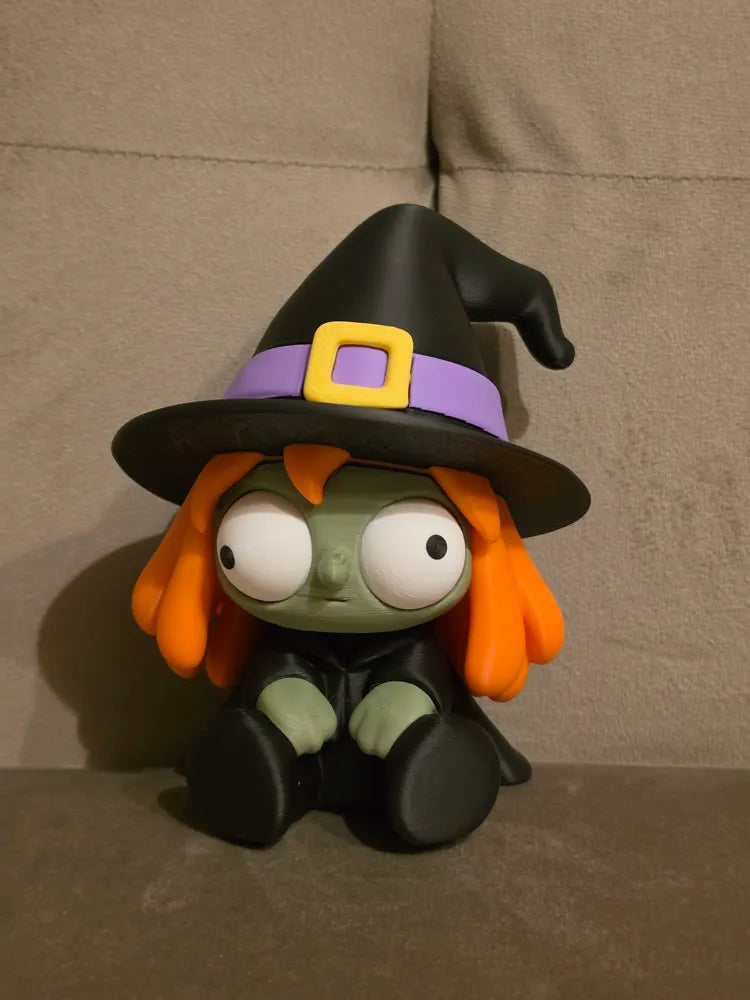 Goofy Series Hexe mit beweglichen Augen – Zusatzbild 2