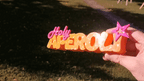Holy Aperoli Schriftzug