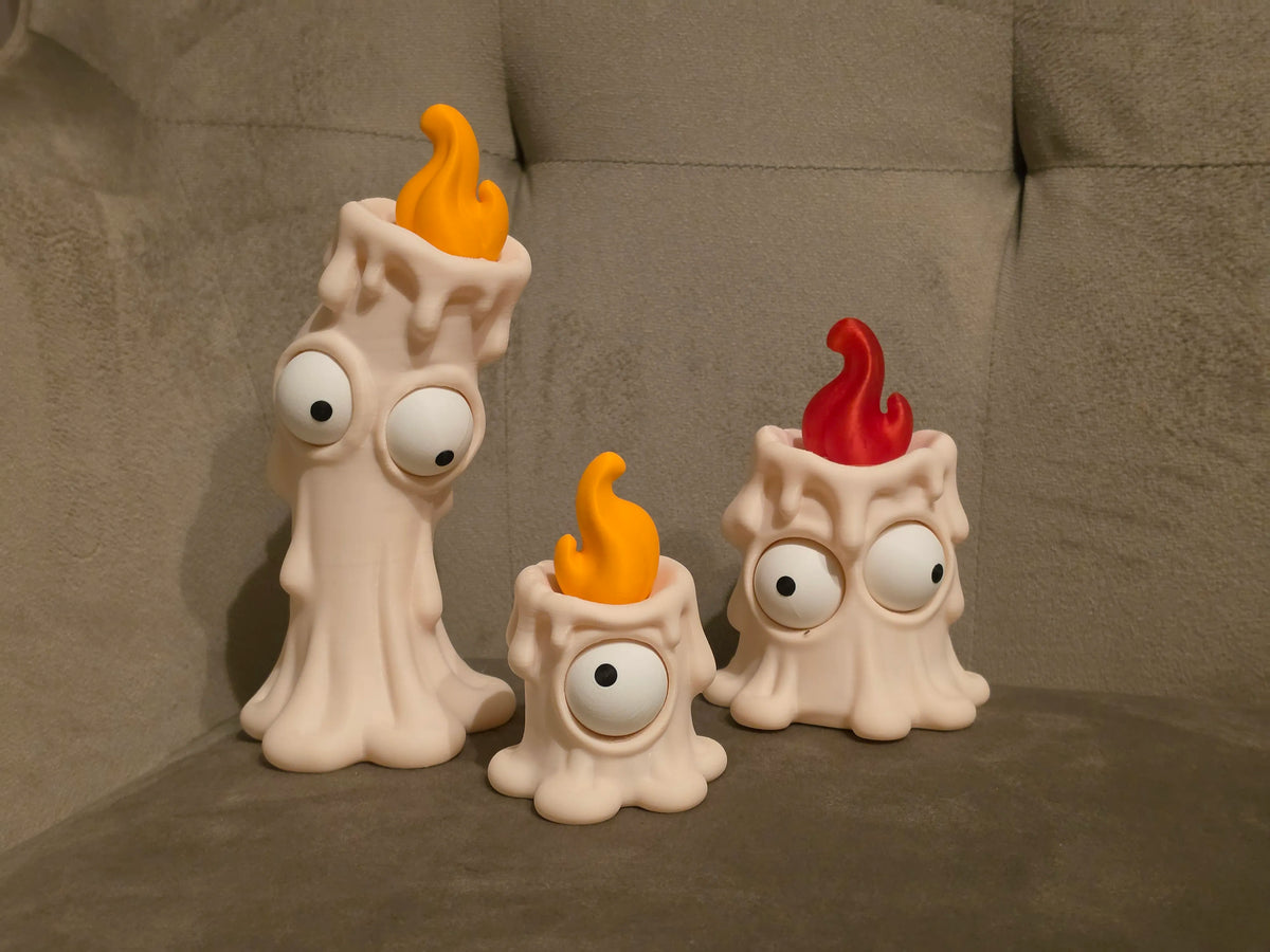 Goofy Series Kerzen mit beweglichen Augen – Zusatzbild 1