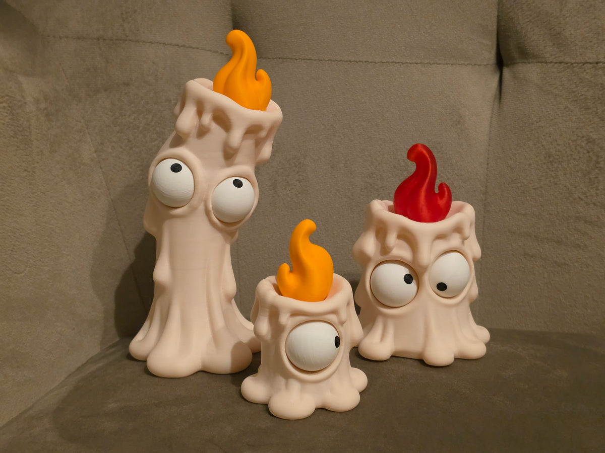 Goofy Series Kerzen mit beweglichen Augen – Zusatzbild 2
