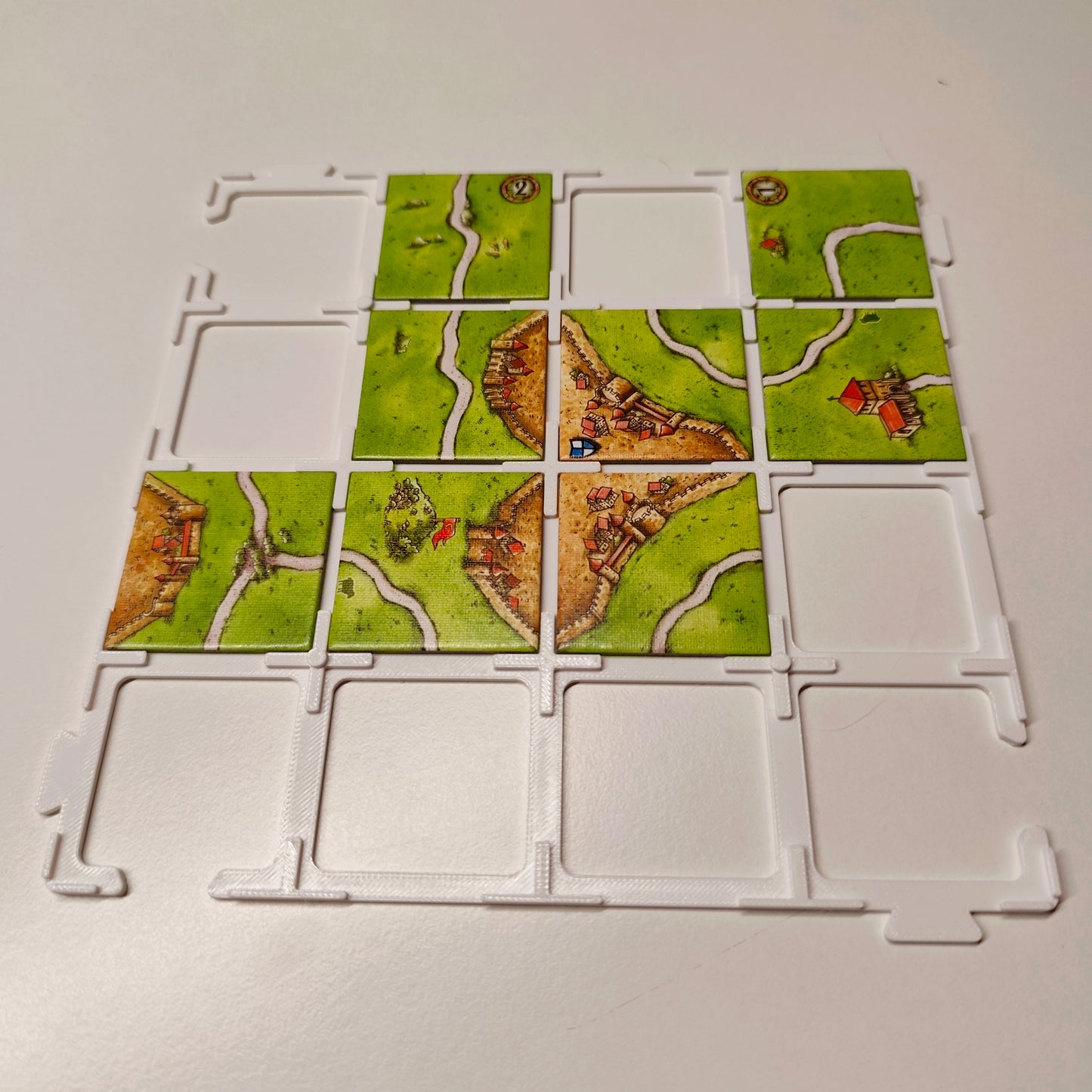 Brettspiel Legegitter 4x4